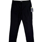 NYDJ Womens Black Ponte Ankle Pants Lightweight Slim Stretch Fit Modern Size 6