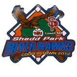 Shedd Park River Hawks Cooperstown 2012 Baseball Trading Pin 2