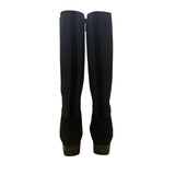 Aquatalia Women’s Black Suede & Stretch Calve Knee-High Nolita Boots Size 6.5M