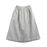 Zara Girls Gray Elastic Waist Midi Skirt Comfortable Casual Size 13-14 