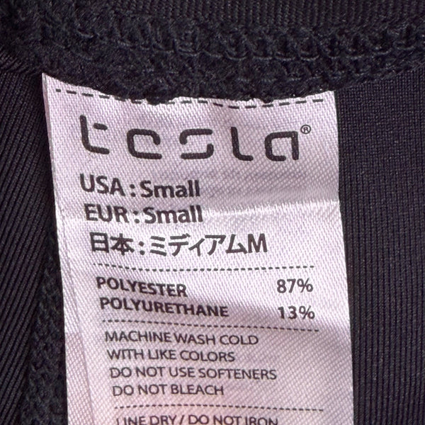Tesla Women’s Black Polyester & Polyurethane Training Leggings Size S - New