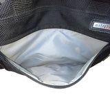 Metro XP Men’s Black Nylon Multi-Compartment Lock Secure Zip Travel Duffel Bag