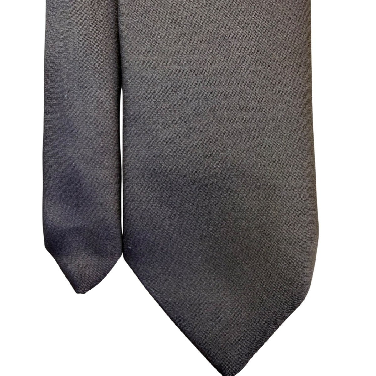 Mens Sears Black Polyester Formal Tie Slim Width Versatile Accessory