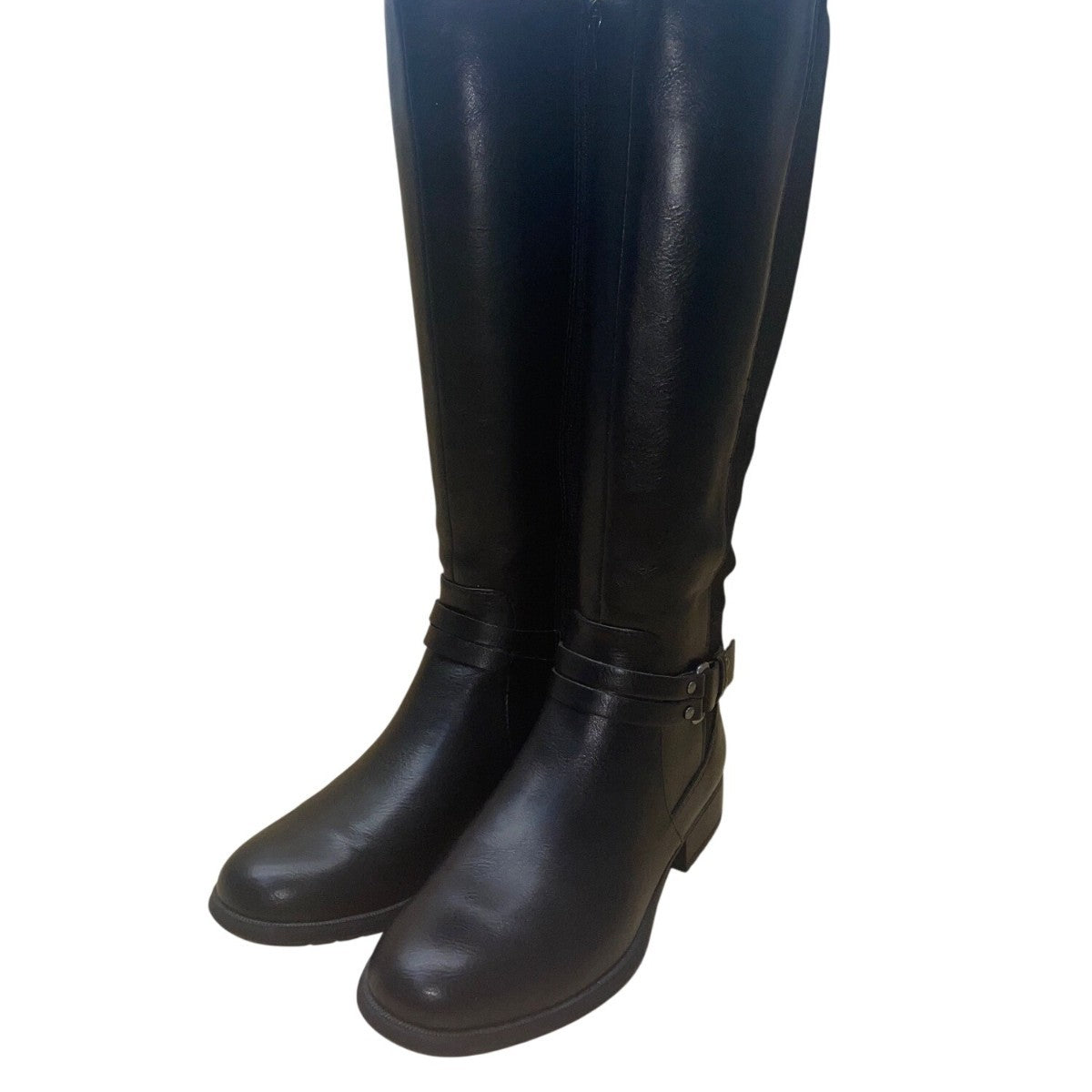 LifeStride Women’s Black Knee Soft System High Riding Boots Size 7M