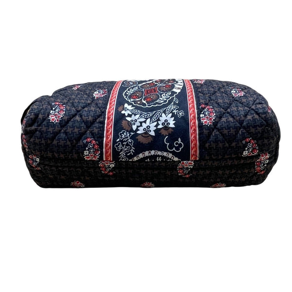 Vera Bradley Women’s Brown Quilted Paisley Fabric Carry-On Travel Duffel Bag