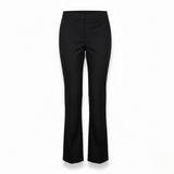Talbots Womens Black Polyester/Rayon Straight-Leg Hollywood Pants Size 10