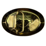 Enamel Gold-Tone Unisex Hot Air Balloon Belt Buckle Oval Shape 3.5