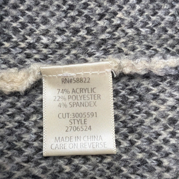 Max Studio Women’s Gray Knit Cardigan With Pockets Size Large