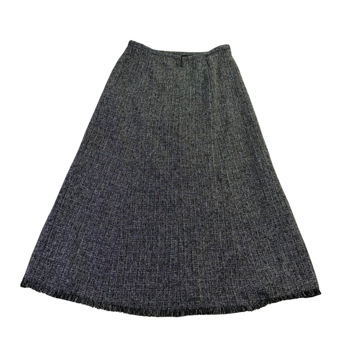 Norton McNaughton Womens Gray A-Line Skirt Size 4P Petite