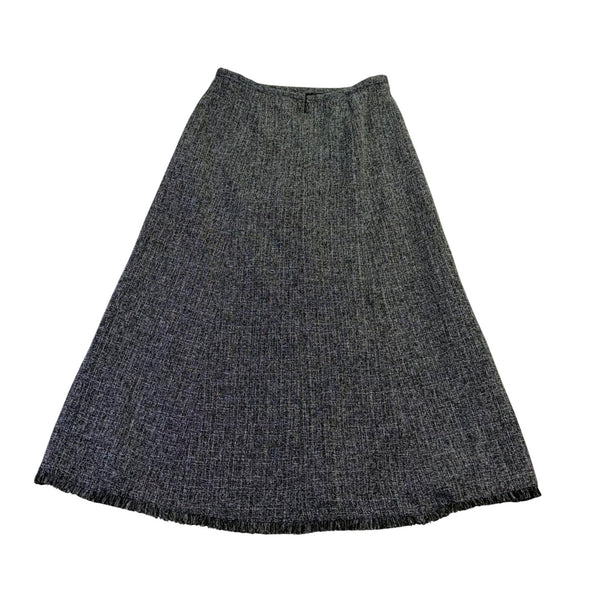 Norton McNaughton Womens Gray A-Line Skirt Size 4P Petite