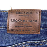 Lucky Brand Womens Blue Cotton Blend Lolita Skinny Frayed Hem Jeans Size 4/27