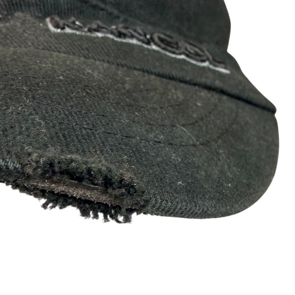 Kangol Unisex Black Cotton Twill Flexfit Army Cap L/Xl Casual Embroidered Detail