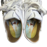 Olukai Womens White Leather Pehuea Li Zulu Premium Footwear Sneakers Size US 6W