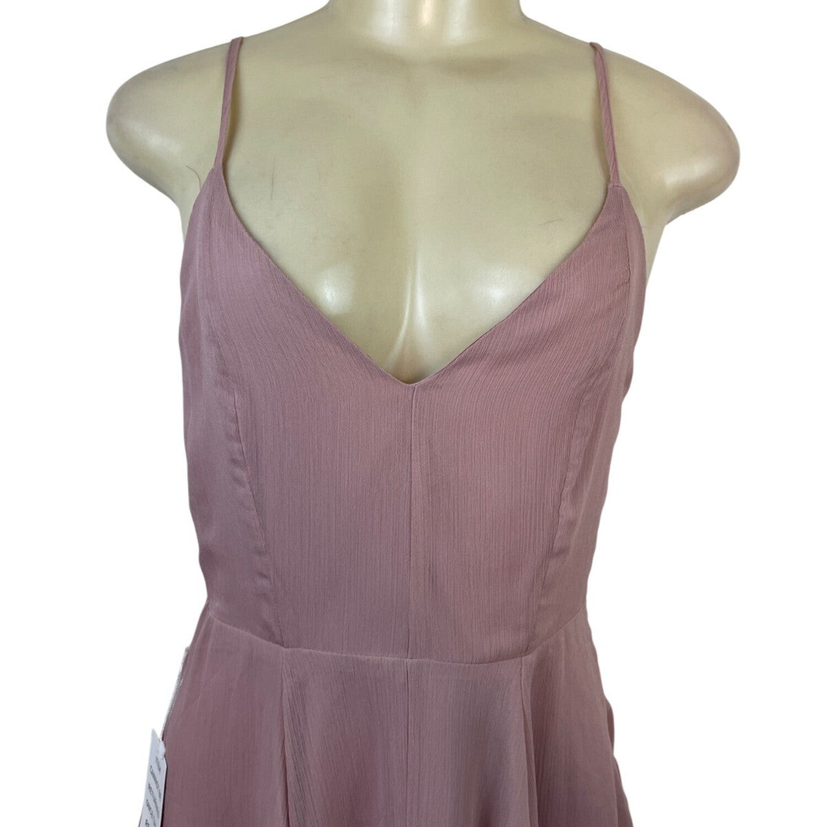 Mia Joy Women’s Dusty Pink Sleeveless Spaghetti Strap Midi Dress Sz S - New