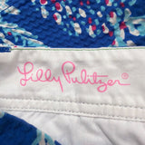 Lilly Pulitzer Womens Blue The Callahan Short With Starfish Coral Print Size 8