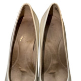 Aerosoles Women’s Ivory Leather Dolled Up Classic Pump Heels Size 8.5M