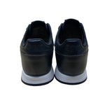 Asics Men’s Black Leather Lace-Up Cushioned Sole Casual Running Sneakers Size 13