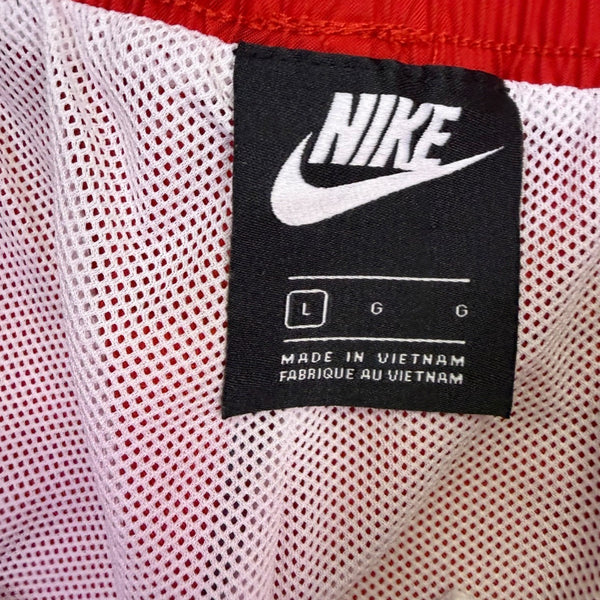 Nike Mens Colorblock Swim Shorts Red/Blue/White Size L