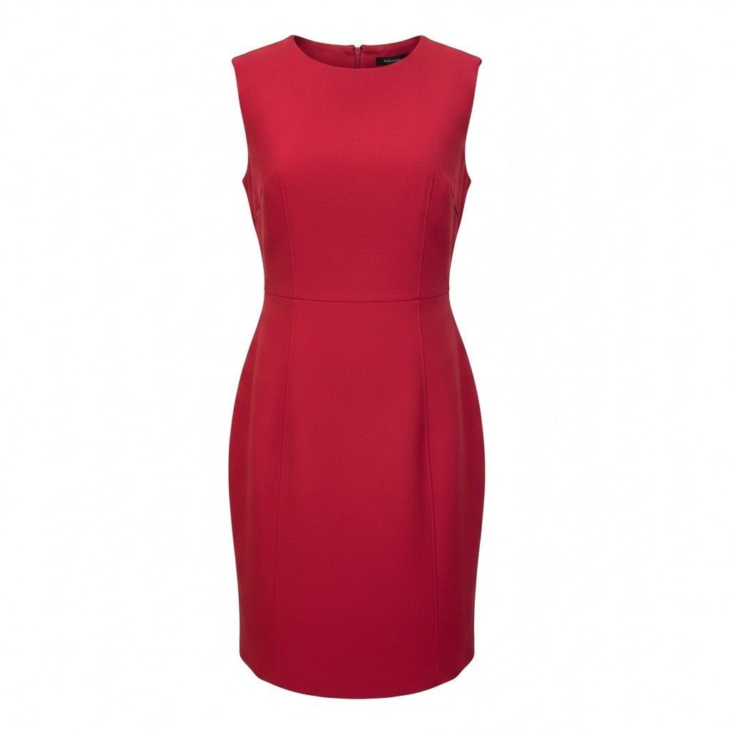 Zara Womens Red Sleeveless Shift Dress Size M