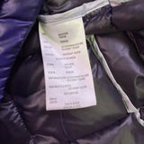 Calvin Klein Womens Blue Hooded Packable Down Blend Jacket Size L