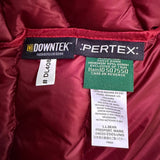 L.L. Bean Womens Red Ultralight 850 Down Jacket Water-Repellent  Goose Down Sz 1