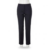 I.N.C. Womens Black Recycled Straight-Leg Pants Size 14S