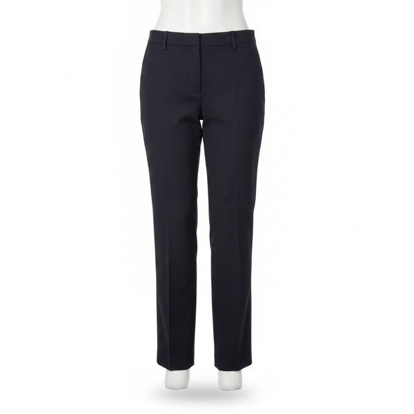 I.N.C. Womens Black Recycled Straight-Leg Pants Size 14S