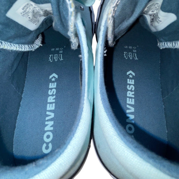 Converse Women’s Light Blue Canvas Chuck Taylor All Star Low Top Sneakers Size 9