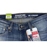 Signature by Levi Men's Flex Straight Blue Jeans Sz 32X30 - NWT