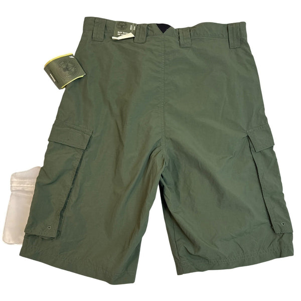 Boy Scouts Men’s Convertible Cargo Pants Green D-Ring Sz Adult Small - New