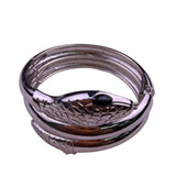 Sofia Vergara Womens Silver Tone Metal Snake Coil Bracelet
