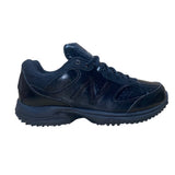 New Balance Men’s Black Lace-Up Breathable Baseball Cleats Size 9-4E Wide