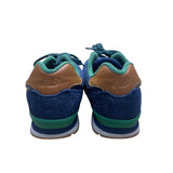 New Balance Boys Blue/Green Suede  Lace-Up 574 Athletic Sneakers Size 7