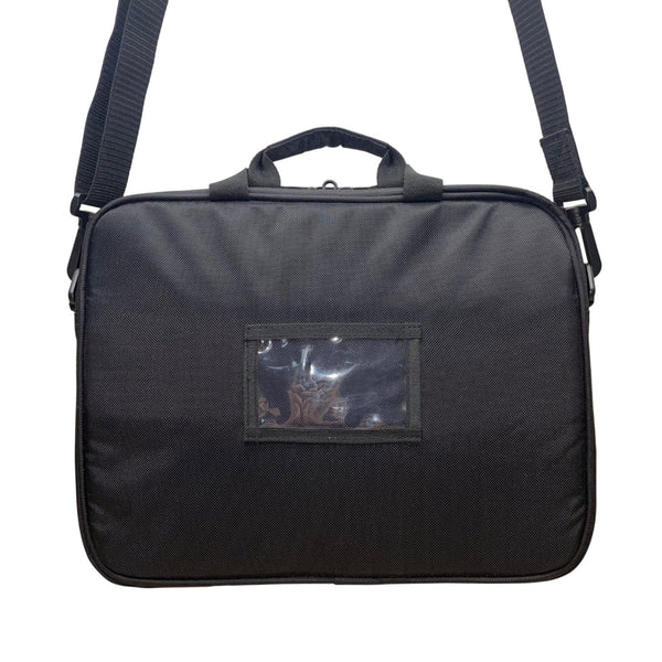 Targus Men’s Black Nylon Adjustable Strap Messenger Intellect Laptop Bag