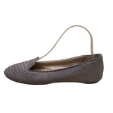 Splendid Women's Taupe Snake Print Design Leather Slip-On FLat Loafers Size 7.5M
