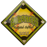 Crushers Fastpitch Softball 2015 Trading Pin Collectible Dual Clutch Backing