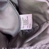 Calvin Klein Womens Gray Hooded Belted Coat Wool Blend Sz XL