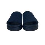 Alegria Women’s Black Textile Arch Support  Platform Slide Sandals Size 37