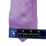 Nicole Miller Mens Purple All Silk Textured Tie 57
