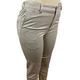 Vineyard Vines Women's Beige Slim Fit Khaki Bottom Trousers Sz 16