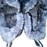 Fengbay Women’s Navy Fleece-Lined Winter Snow Waterproof Slippers Size 40