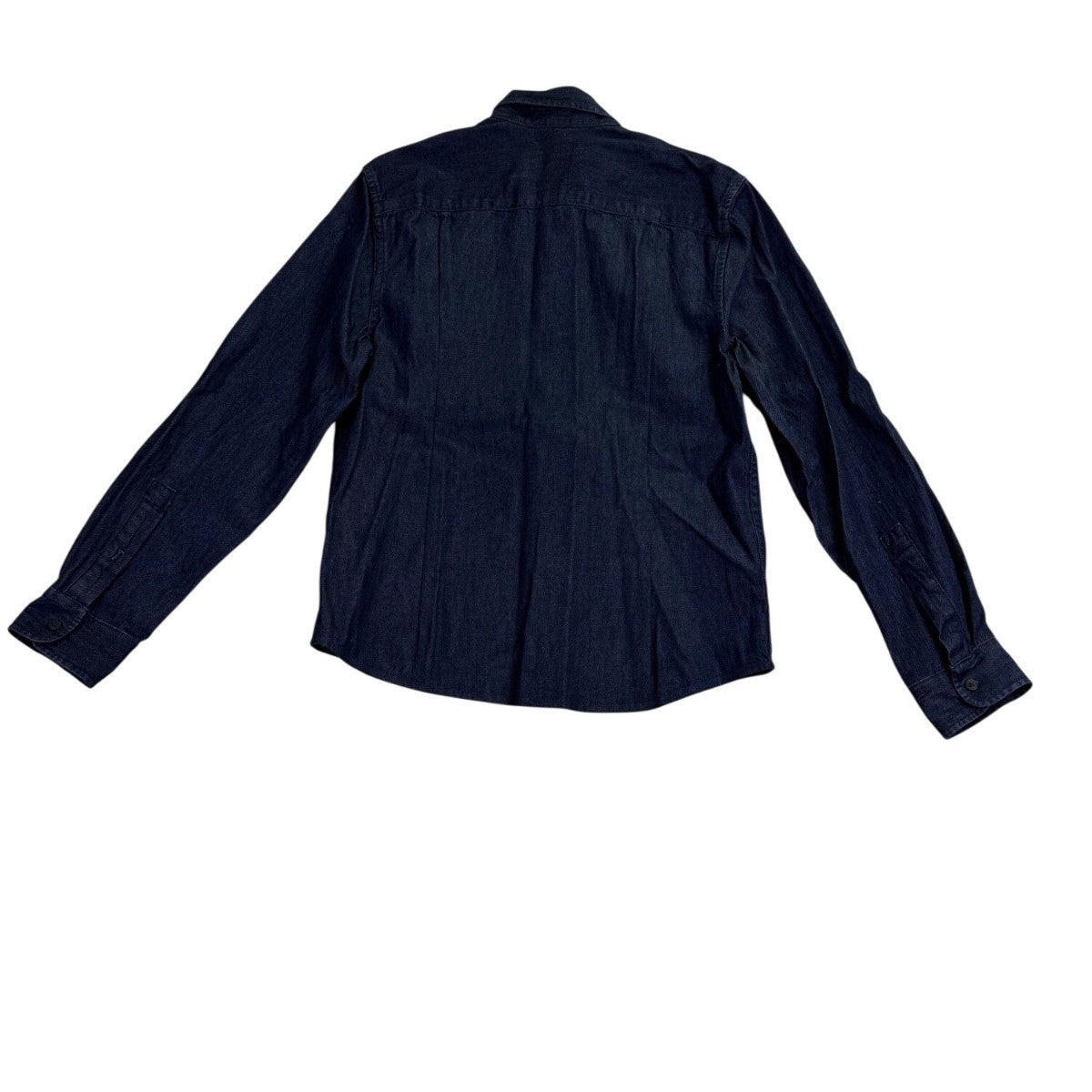 Lucky Brand Dark Wash Denim Mens Button-Up Long Sleeve Shirt Size S