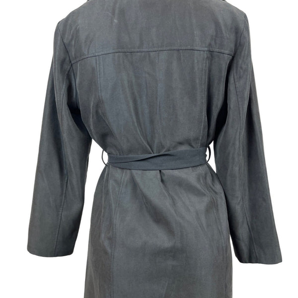 Giorgio Women's Black Button Up Jacket Coat Sz S