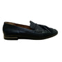 Franco Sarto Women’s Black Leather Slip-On Brixley Tassel Loafers Size 8.5M