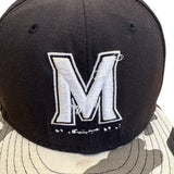 University Of Maryland Black & Camo Snapback Hat By New Era