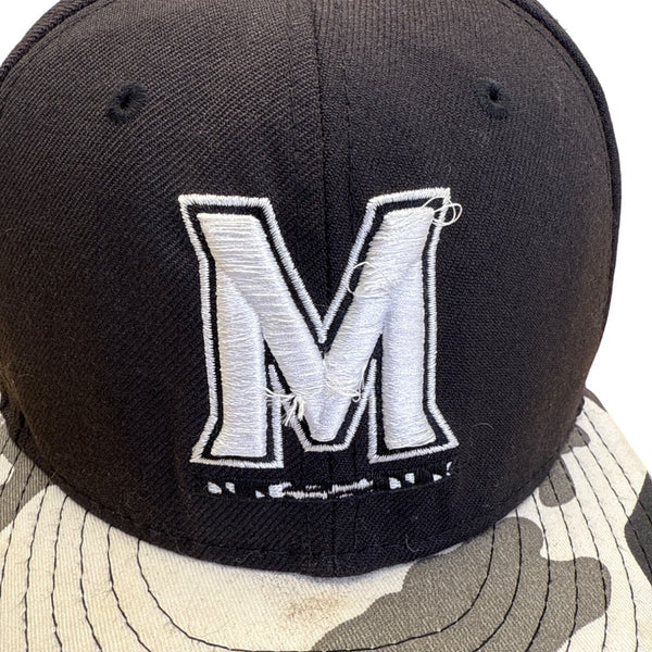 University Of Maryland Black & Camo Snapback Hat By New Era