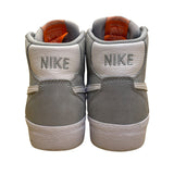 Nike SB Women’s Gray Leather High Top Lace-Up Skateboarding Sneakers Size 7
