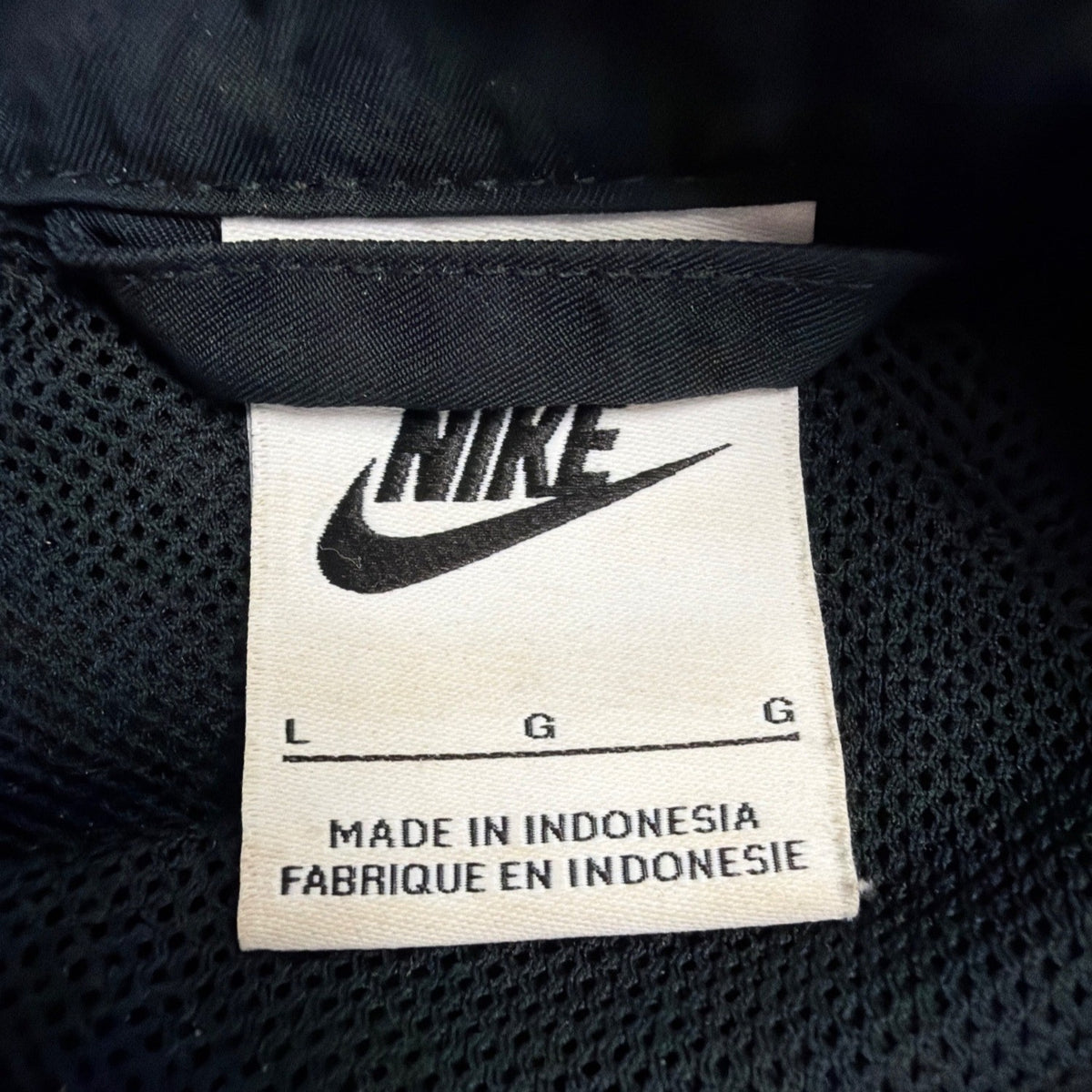 Nike Womens Black Jacket Cropped Utility Pockets Size L