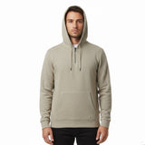 Flag & Anthem Mens Beige Cotton/Polyester Hoodie Sweater Waffle Knit Sz M - New