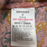 Superdry Womens Pink Viscose French Floral Cami Midi Dress Sz US 6 - New